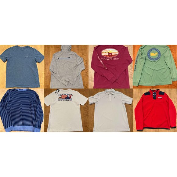 Vineyard Vines Shirt, Sweatshirt & Pullover Bundle Boys XL (1 XS) NWT, NWOT, EUC
